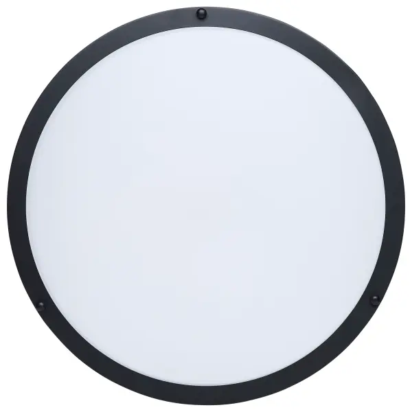 Glamour LED 17" Flush Mount in Black - Image 7