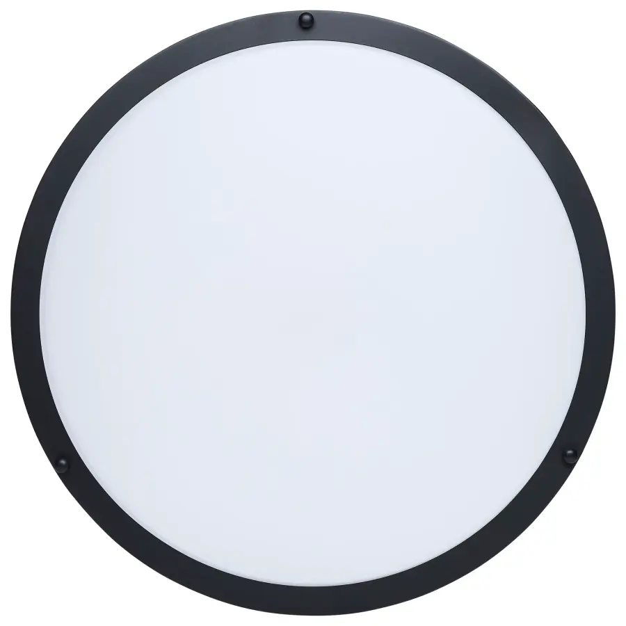 Glamour LED 17" Flush Mount in Black - Image 7