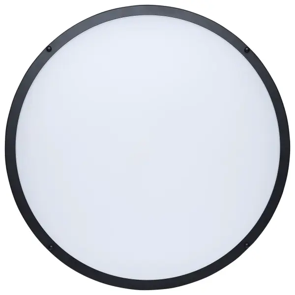 Glamour LED 24" Flush Mount in Black - Image 7