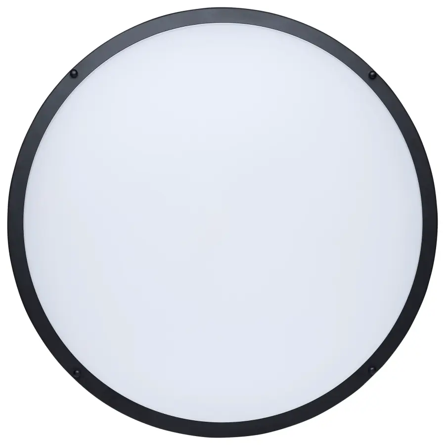 Glamour LED 24" Flush Mount in Black - Image 7