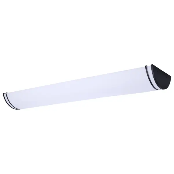 The Glamour Linear Flush Mount delivers sophisticated, energy-efficient lighting with selectable color temperatures from warm 2700K to cool 5000K. Its 50-inch linear profile and high CRI make it ideal for task-oriented spaces.