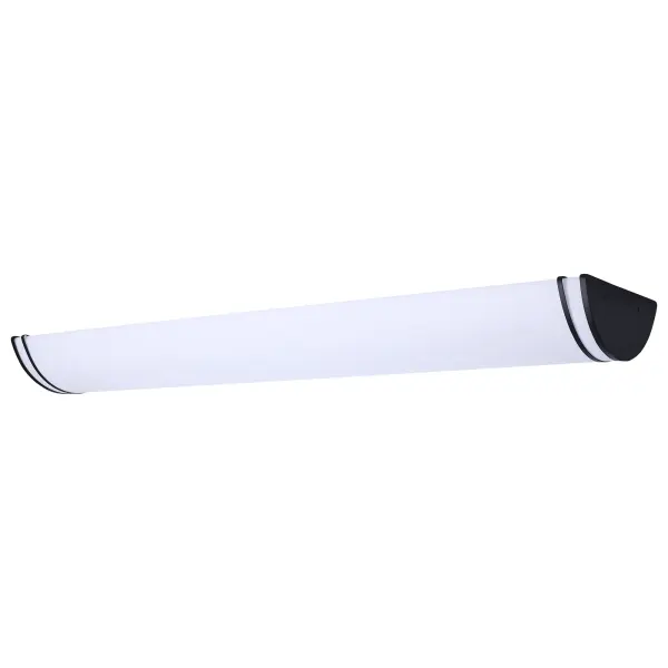 Glamour LED Linear Flush Mount - 50 Inch Black - Image 3