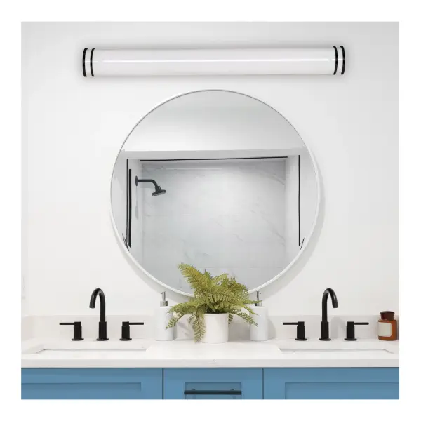 Glamour LED Linear Flush Mount - 50 Inch Black - Image 7