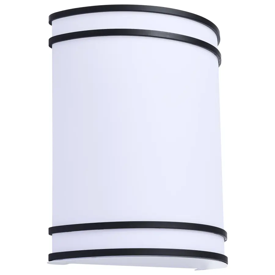 Glamour LED Wall Sconce in Black - Image 1