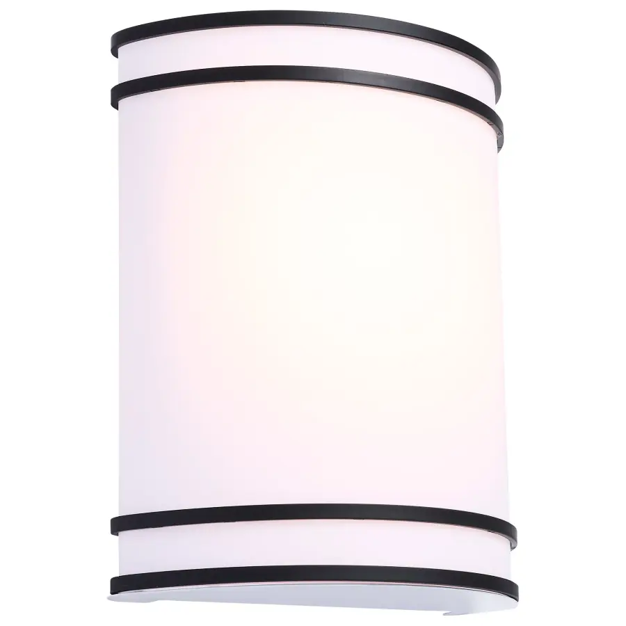 Glamour LED Wall Sconce in Black - Image 2