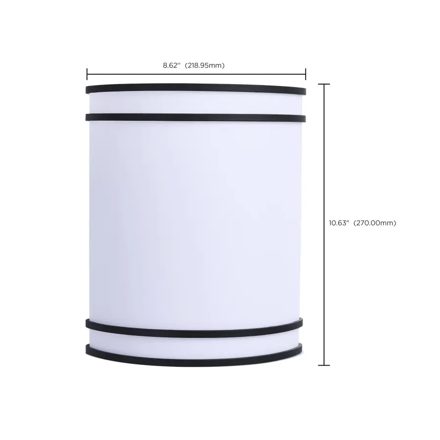 Glamour LED Wall Sconce in Black - Image 14