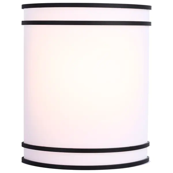 Glamour LED Wall Sconce in Black - Image 6