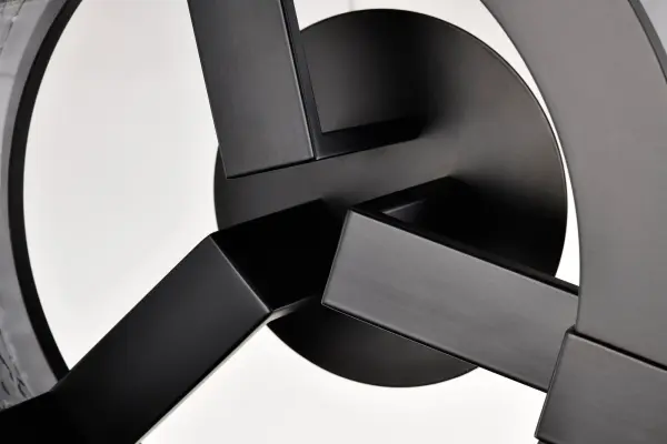 Darrow 13" LED Semi Flush Mount in Matte Black - Image 12