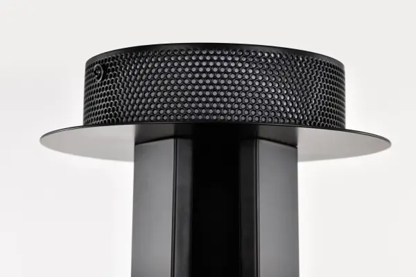 Darrow 13" LED Semi Flush Mount in Matte Black - Image 7