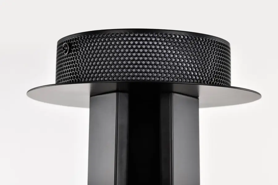 Darrow 13" LED Semi Flush Mount in Matte Black - Image 7