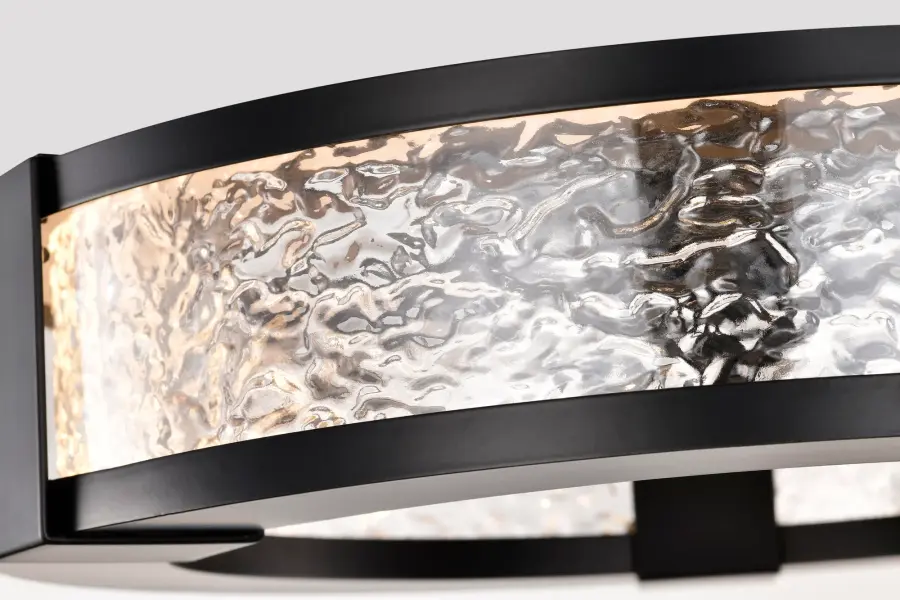 Darrow 13" LED Flush Mount in Matte Black - Image 12