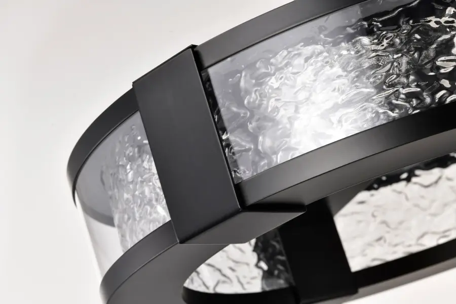 Darrow 13" LED Flush Mount in Matte Black - Image 16