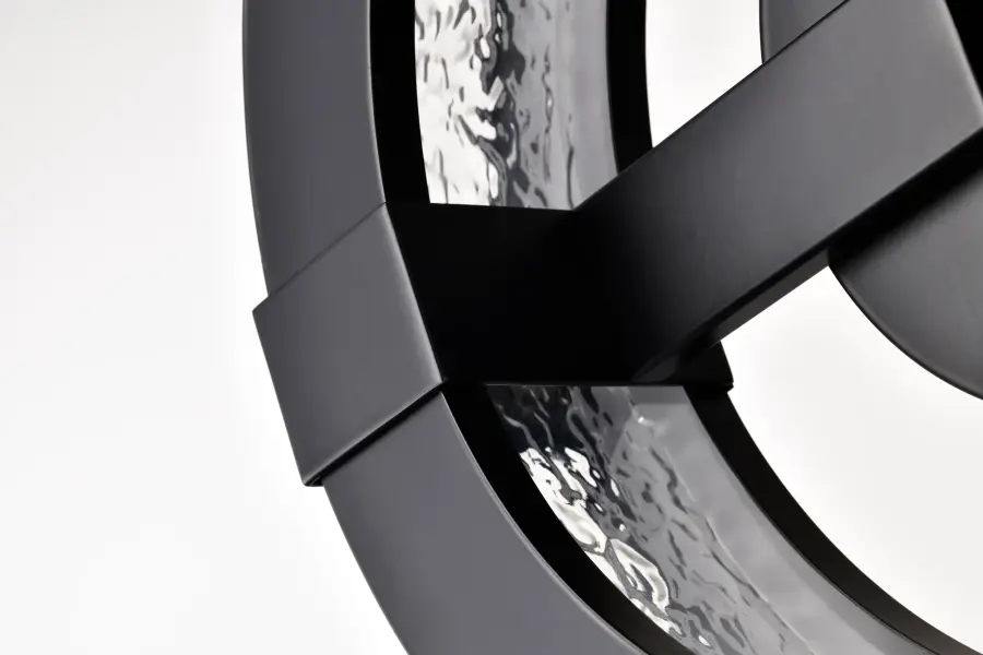 Darrow 13" LED Flush Mount in Matte Black - Image 18
