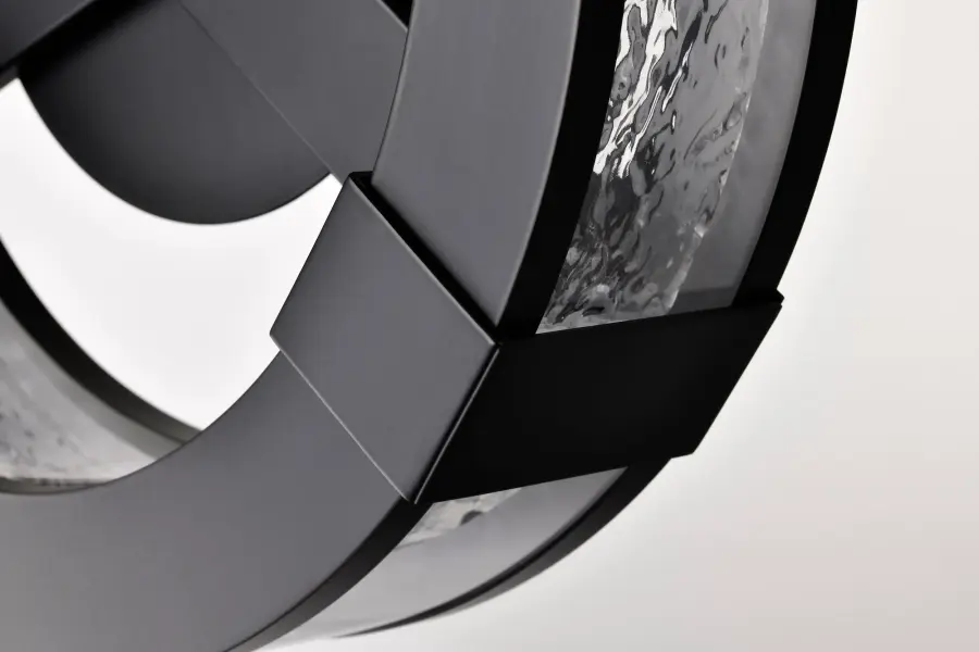 Darrow 13" LED Flush Mount in Matte Black - Image 19