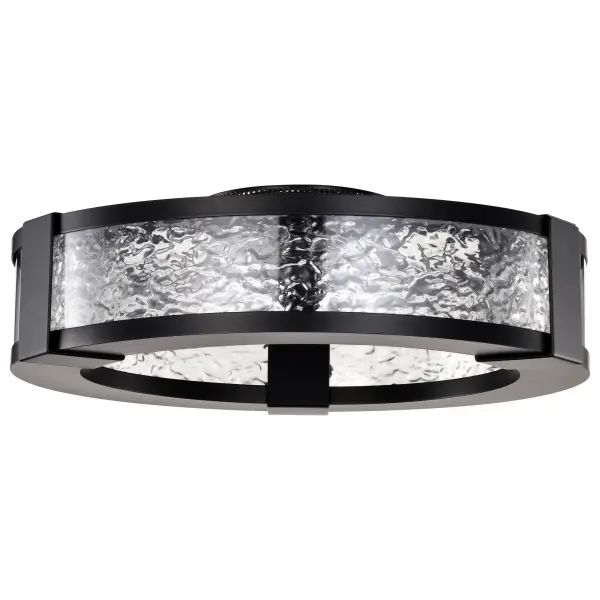 Darrow 13" LED Flush Mount in Matte Black - Image 5