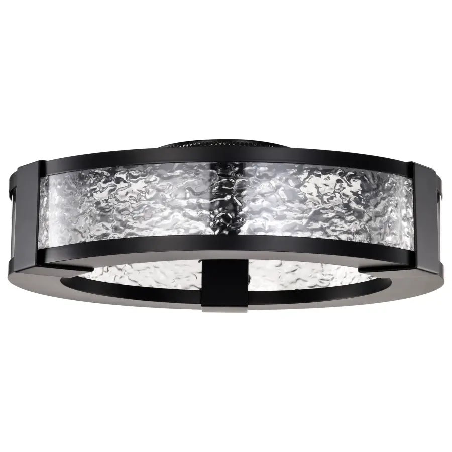 Darrow 13" LED Flush Mount in Matte Black - Image 5
