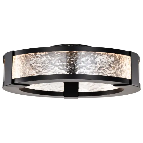 Darrow 13" LED Flush Mount in Matte Black - Image 6