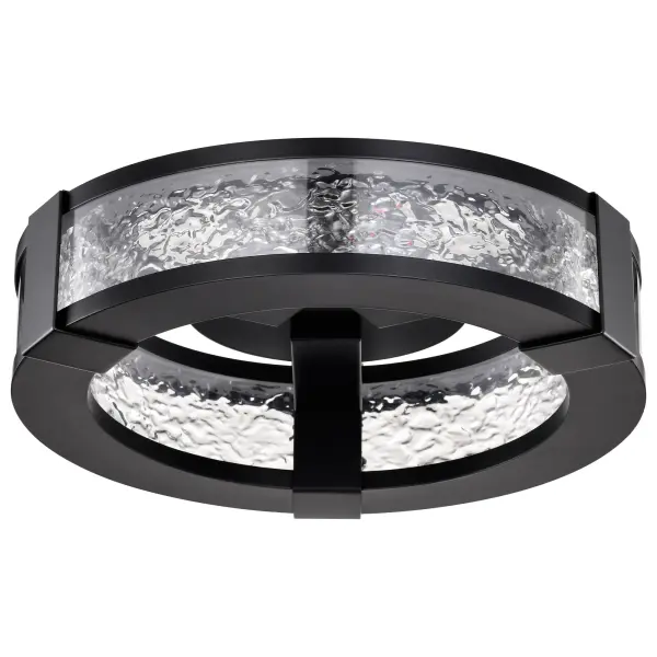 Darrow 13" LED Flush Mount in Matte Black - Image 7