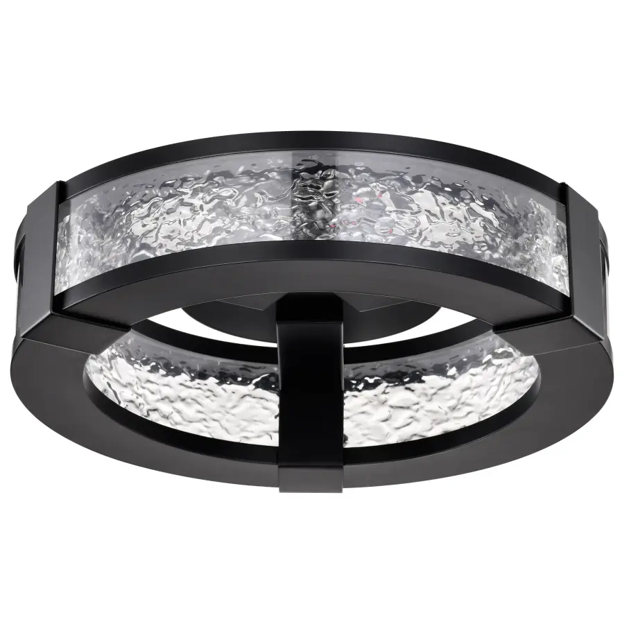 Darrow 13" LED Flush Mount in Matte Black - Image 7