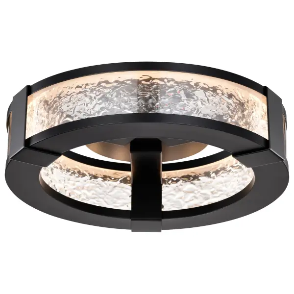 Darrow 13" LED Flush Mount in Matte Black - Image 8