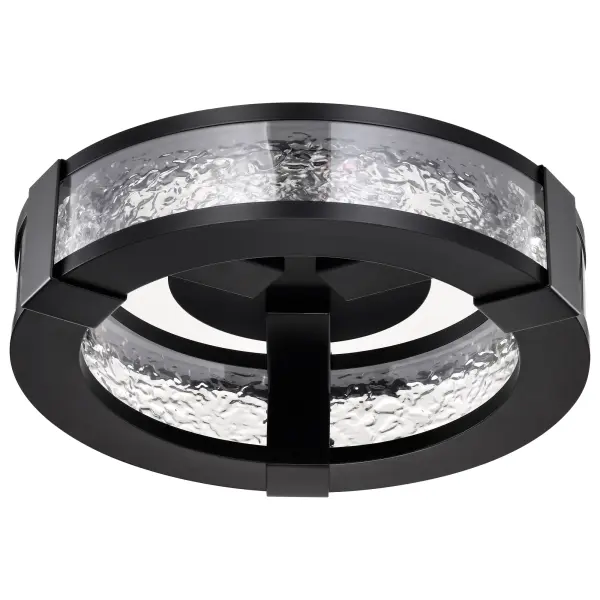 Darrow 13" LED Flush Mount in Matte Black - Image 9