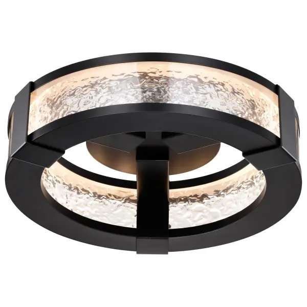 Darrow 13" LED Flush Mount in Matte Black - Image 10