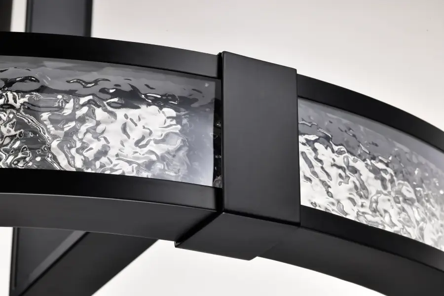 Darrow 24" LED Pendant in Matte Black - Image 11