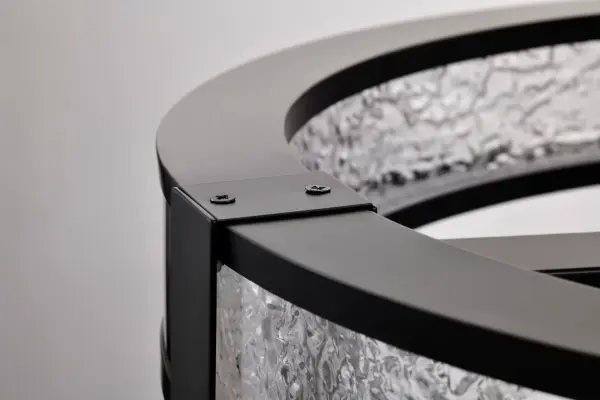 Darrow 24" LED Pendant in Matte Black - Image 12