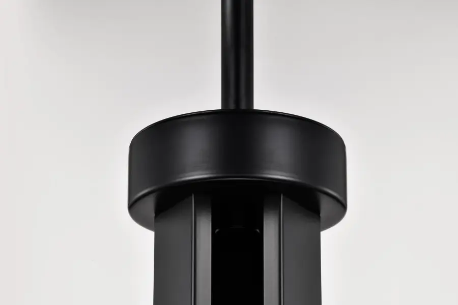 Darrow 24" LED Pendant in Matte Black - Image 13