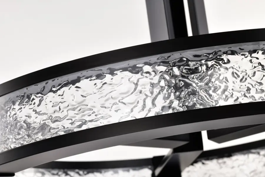 Darrow 24" LED Pendant in Matte Black - Image 18