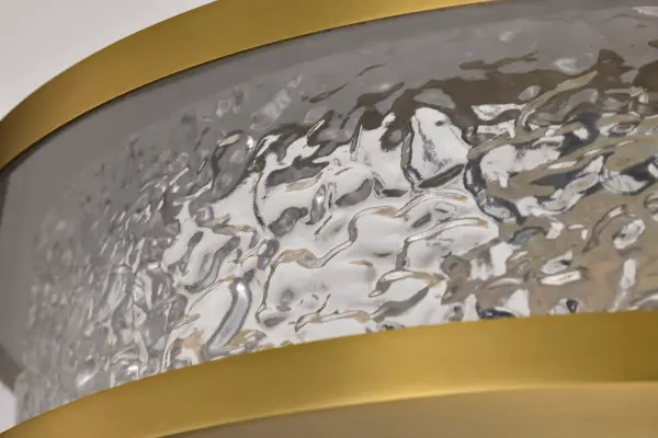 Darrow 13" LED Flush Mount in Vintage Brass - Image 17