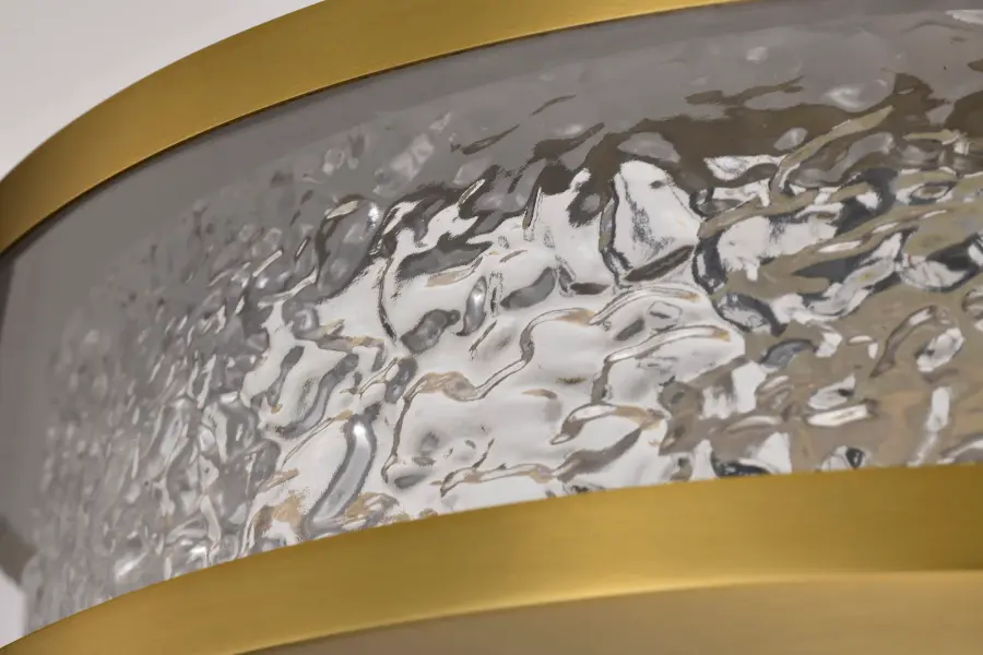 Darrow 13" LED Flush Mount in Vintage Brass - Image 17