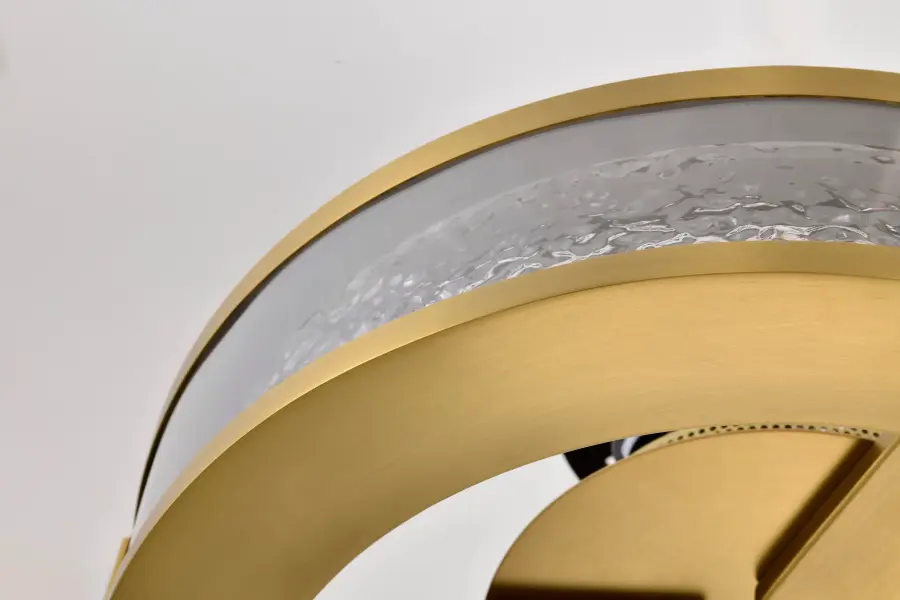 Darrow 13" LED Flush Mount in Vintage Brass - Image 22
