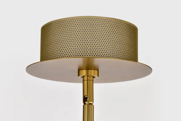 Darrow 24" LED Pendant in Vintage Brass - Image 15