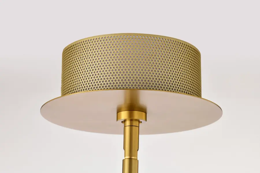 Darrow 24" LED Pendant in Vintage Brass - Image 24