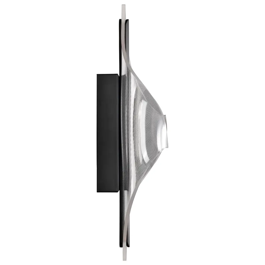 Geneva 18" LED Wall Sconce in Matte Black - Image 11