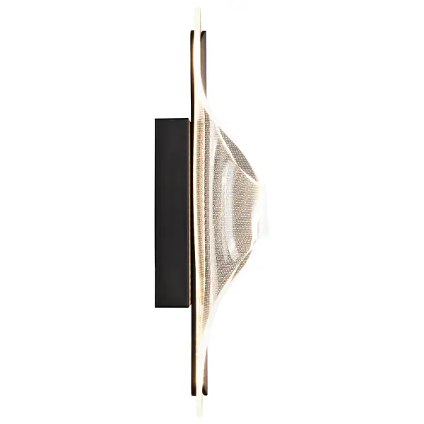 Geneva 18" LED Wall Sconce in Matte Black - Image 12