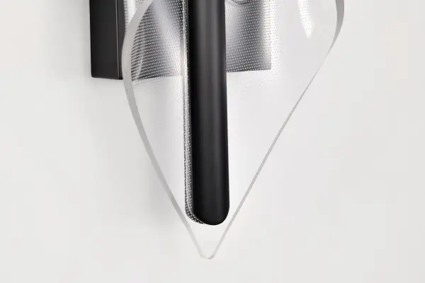 Geneva 18" LED Wall Sconce in Matte Black - Image 14