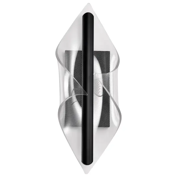 Geneva 18" LED Wall Sconce in Matte Black - Image 9