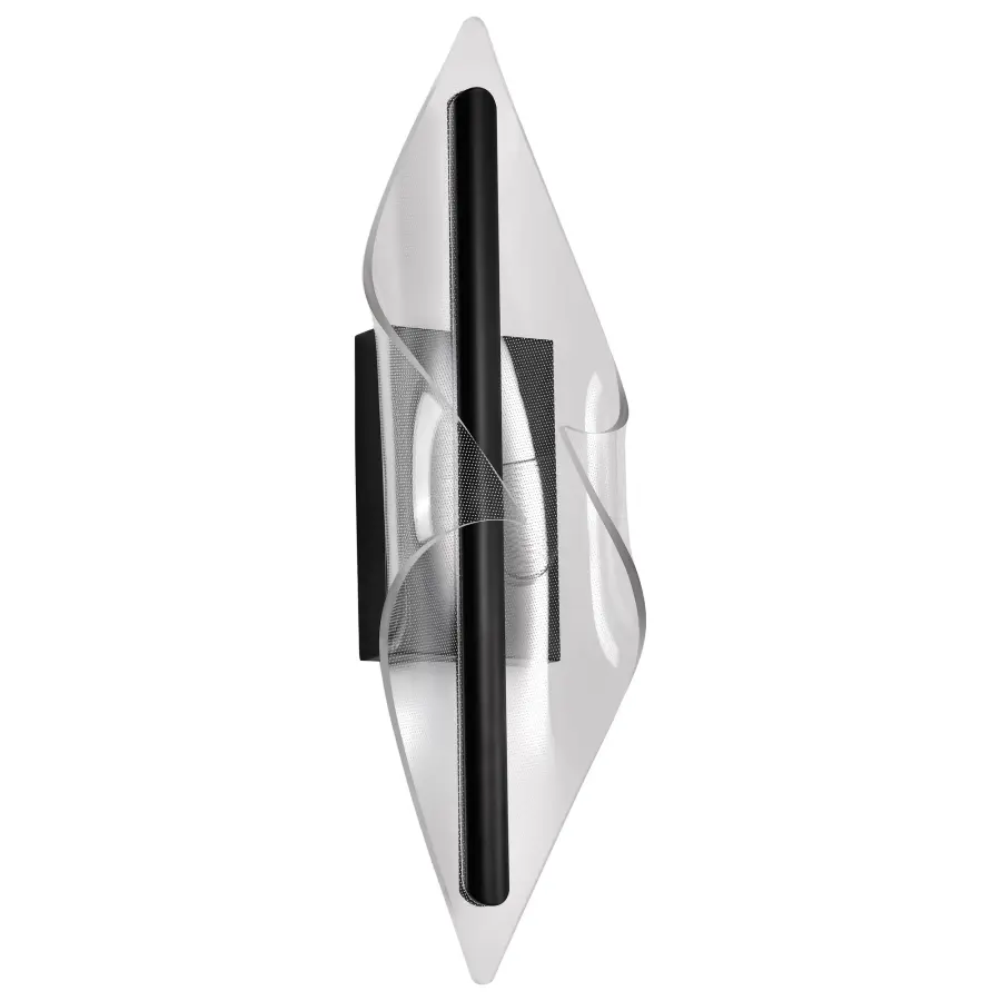 Geneva 24" LED Wall Sconce in Matte Black - Image 1