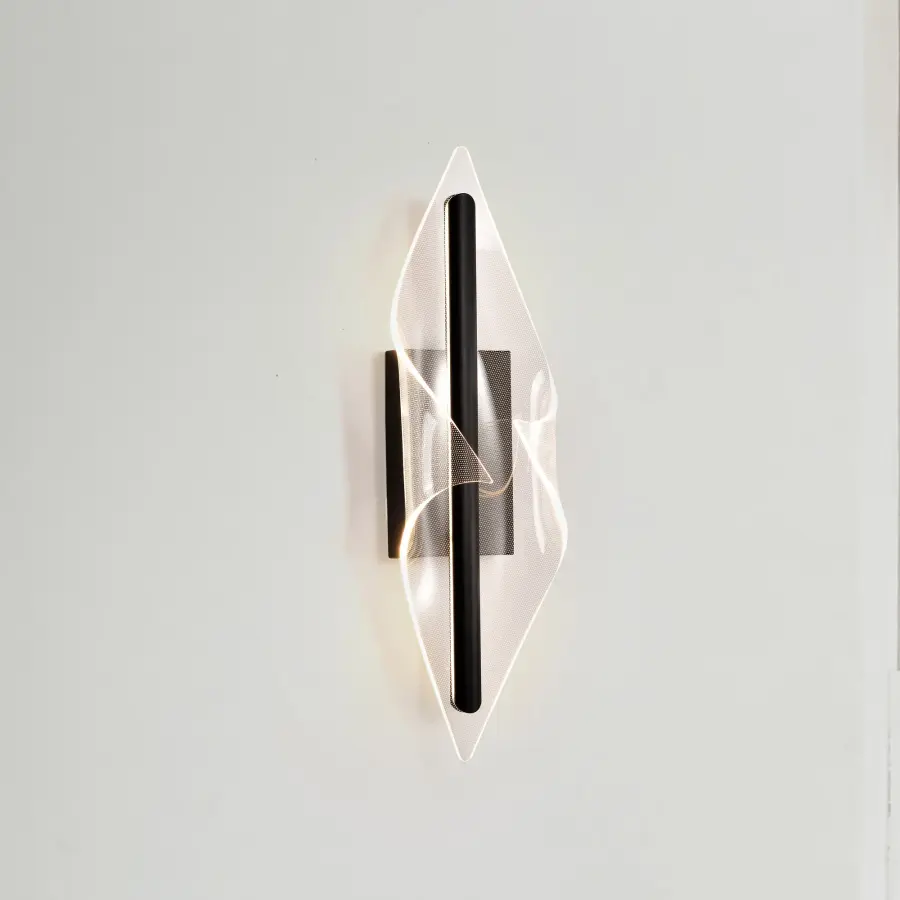 Geneva 24" LED Wall Sconce in Matte Black - Image 3