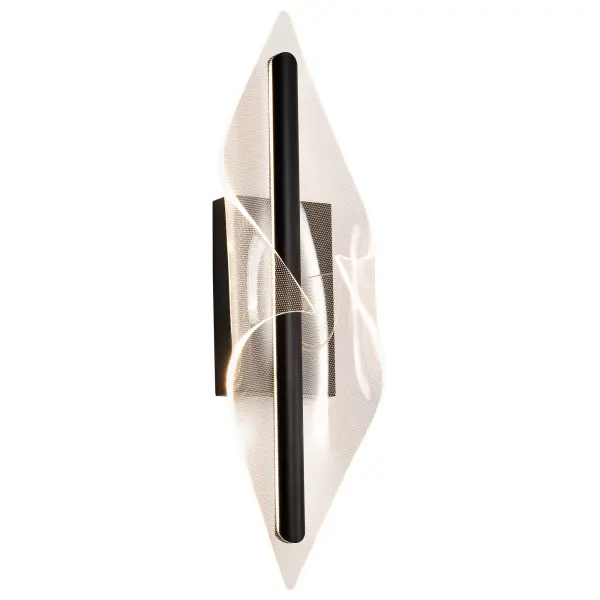 Geneva 24" LED Wall Sconce in Matte Black - Image 4