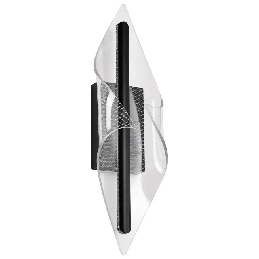 Geneva 24" LED Wall Sconce in Matte Black - Image 7