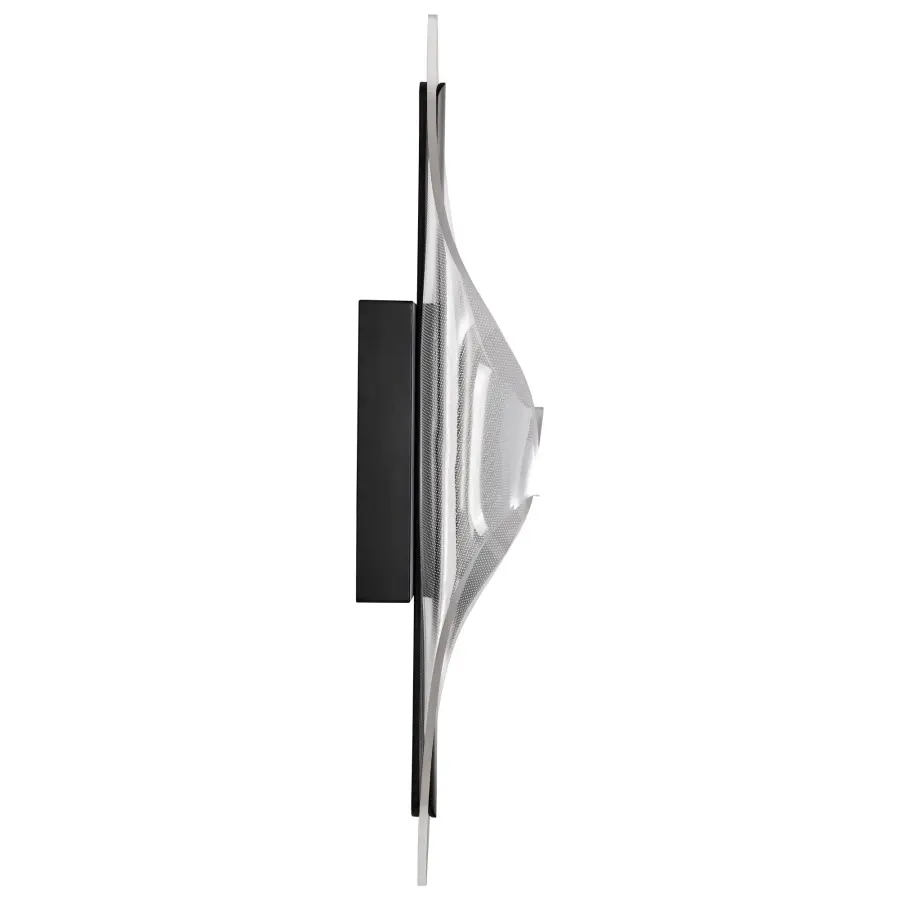 Geneva 24" LED Wall Sconce in Matte Black - Image 9