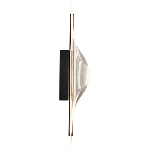 Geneva 24" LED Wall Sconce in Matte Black - Image 10