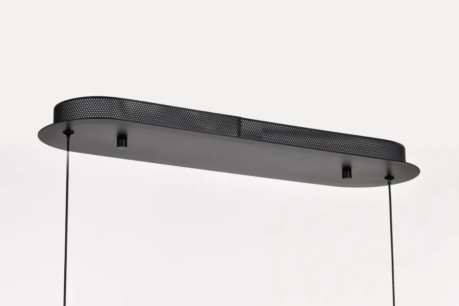 Geneva 46" LED Island Pendant in Matte Black - Image 11