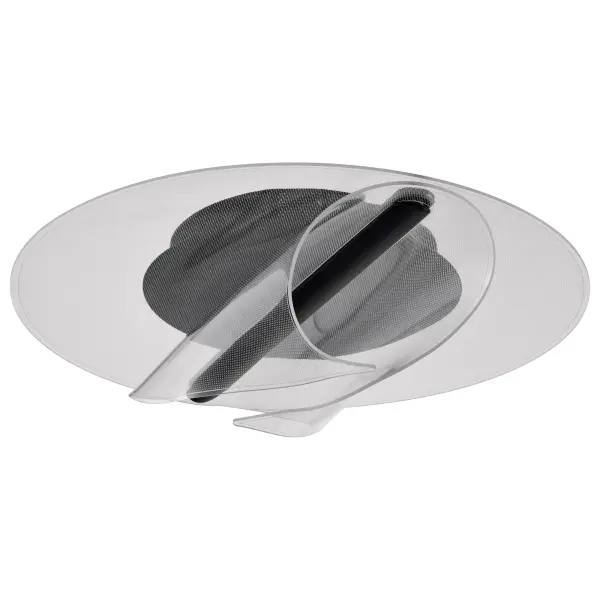 Geneva 18" LED Flush Mount in Matte Black - Image 6