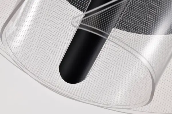Geneva 18" LED Flush Mount in Matte Black - Image 8