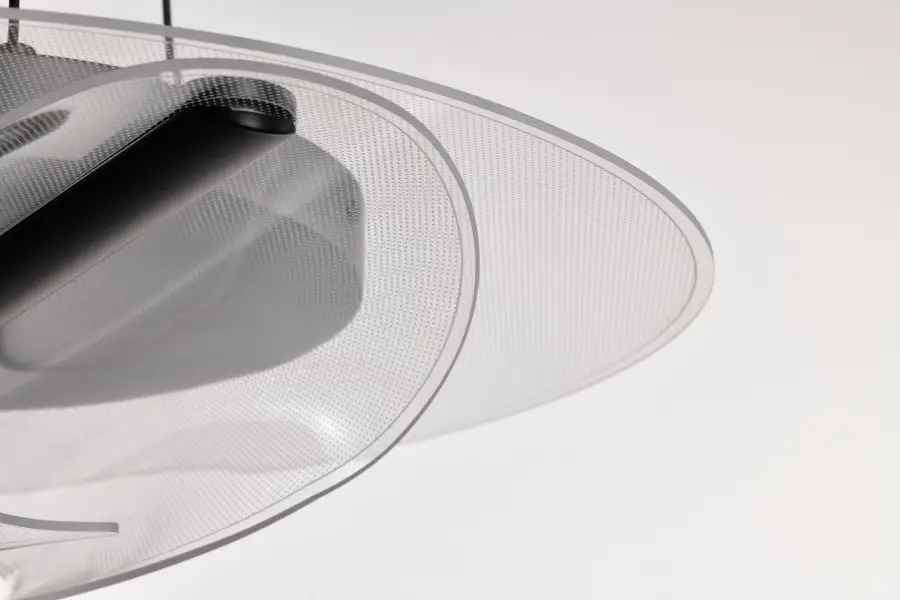 Geneva 18" LED Pendant in Matte Black - Image 12