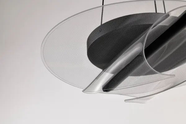 Geneva 18" LED Pendant in Matte Black - Image 13